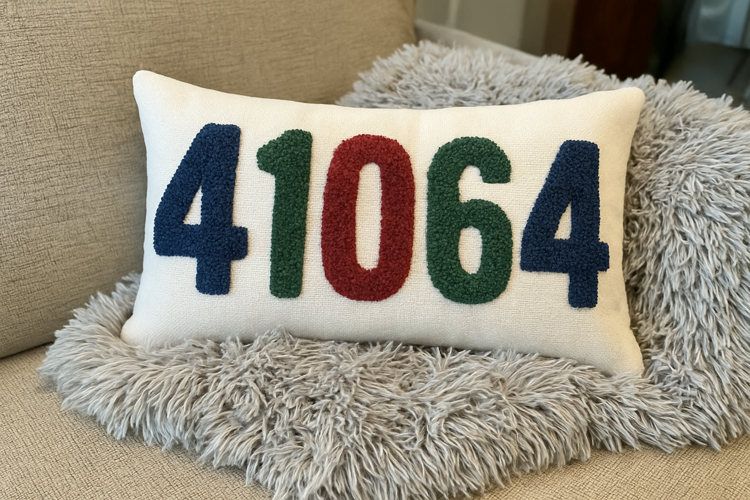 Zip Code PIllow