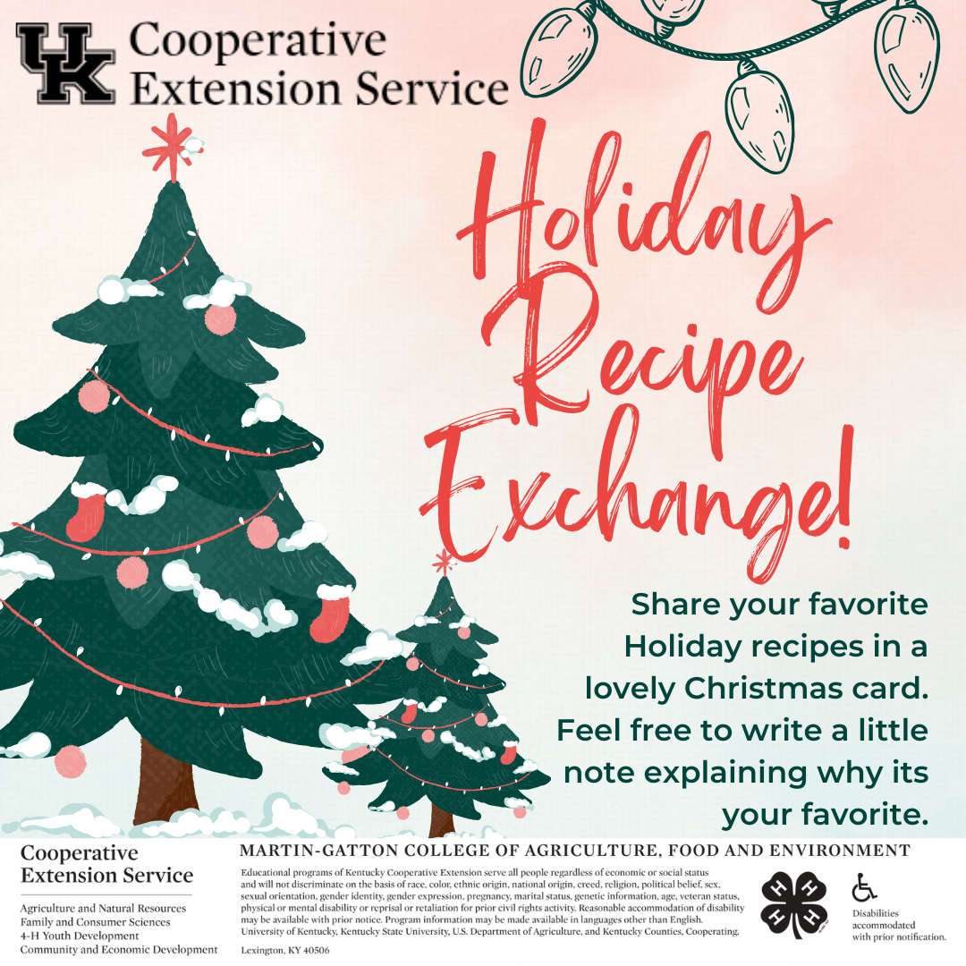 Holiday Recipe Exchange